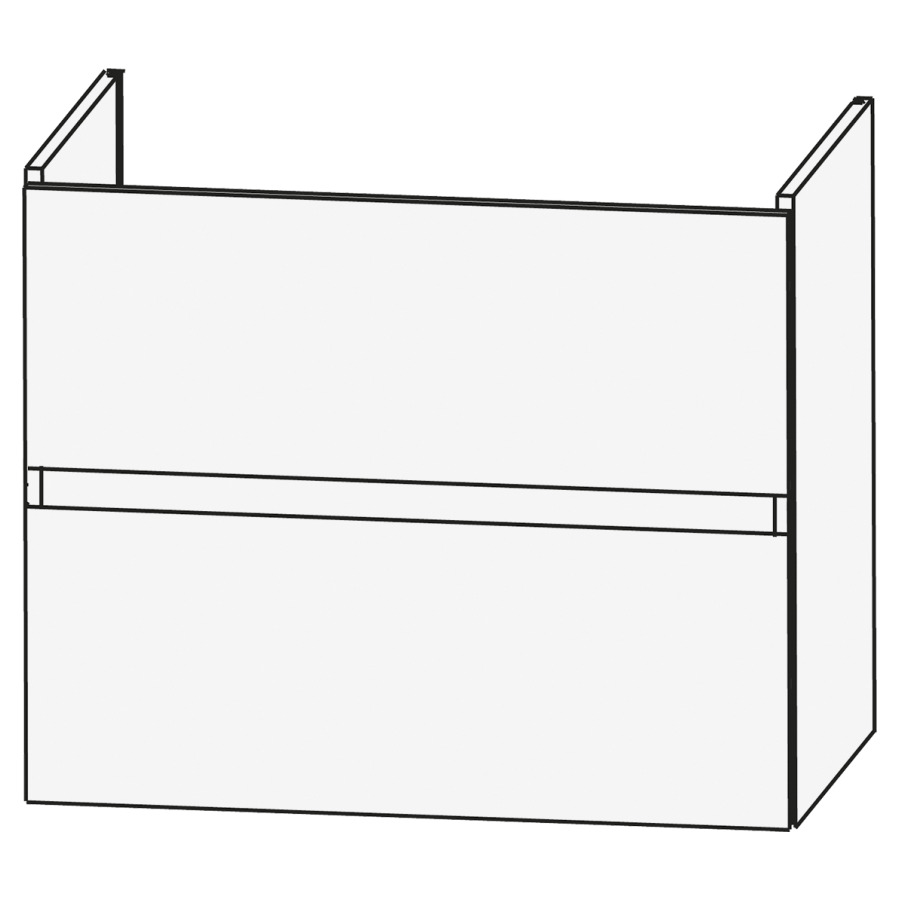Élément inférieur CONNECT AIR
CUBE, 50 x 52 x 38 cm
élément à 2 tiroirs
pour lavabo Connect Air Cube
214 120
couleurs par collection