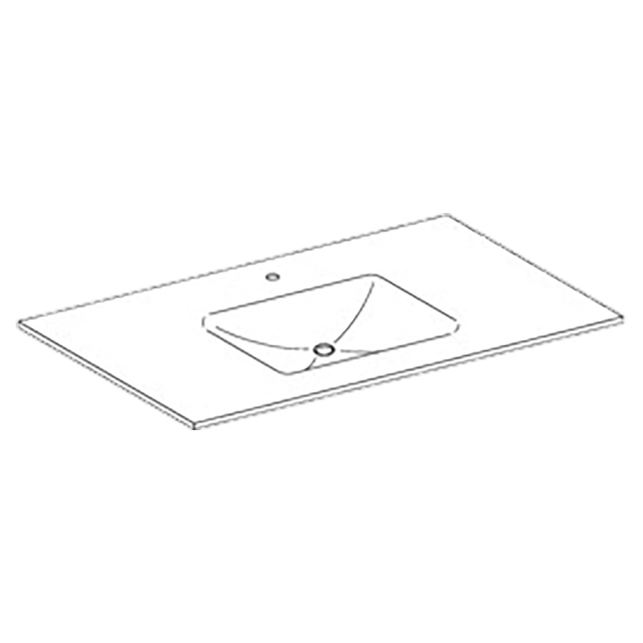 Lavabo TULLI ZUCCARI
120,5 x 1,2 x 51,5 cm
sans trop-plein