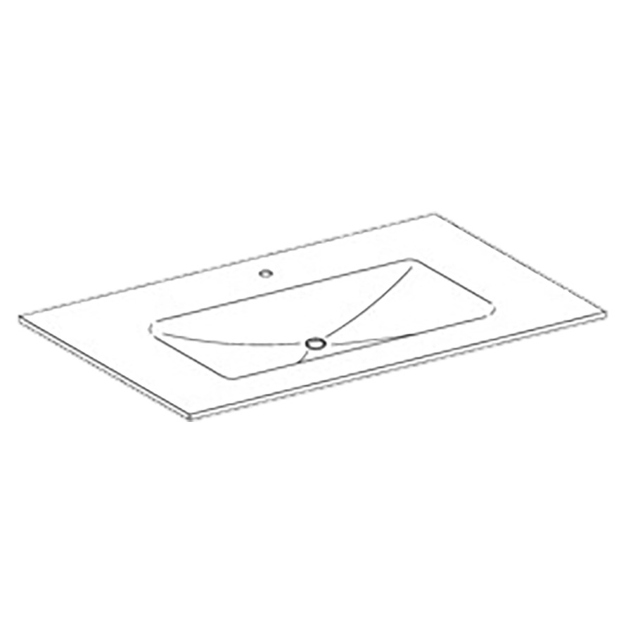 Lavabo TULLI ZUCCARI
120,5 x 1,5 x 51,5 cm
sans trop-plein