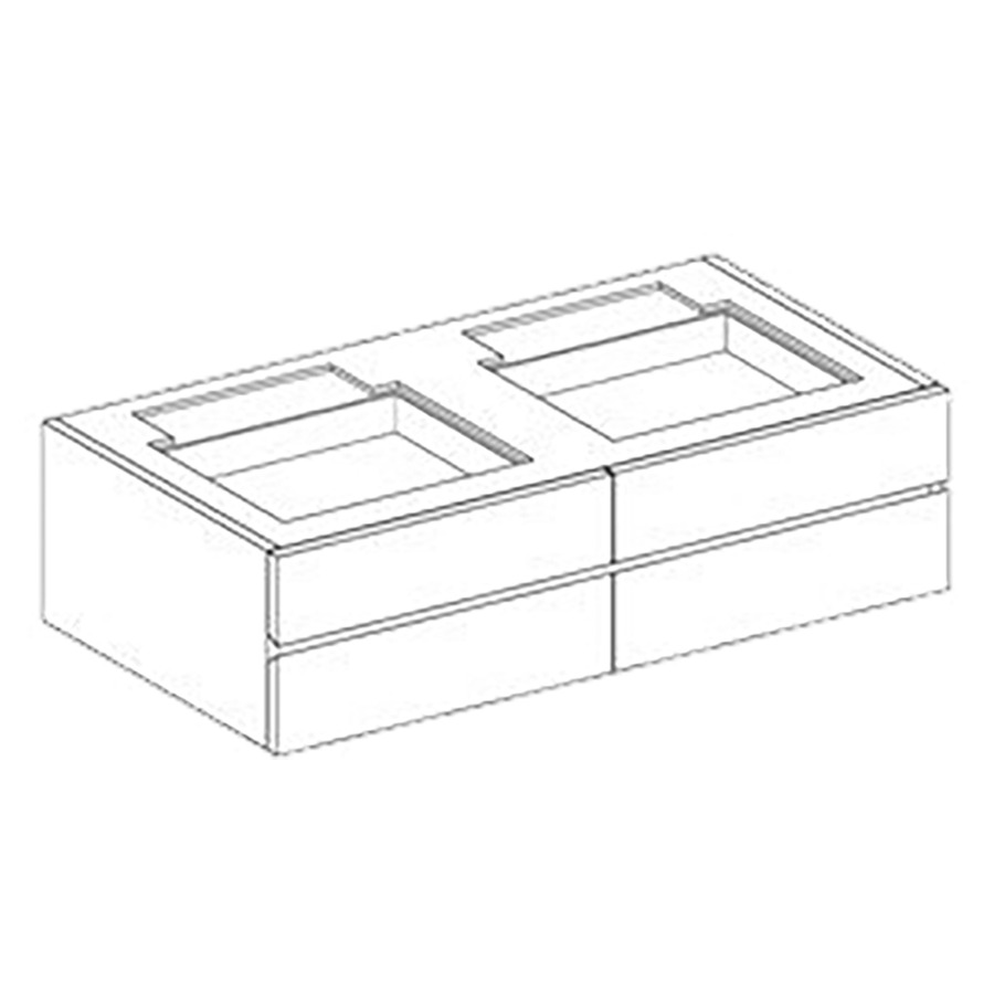 Élément inférieur LOLA NEW
140,0 x 51,0 x 51,0 cm
2 éléments à chacune 2 tiroirs