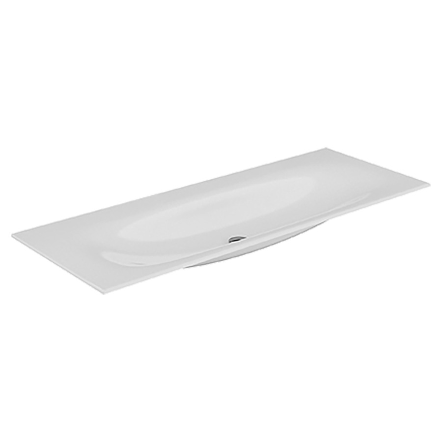 Lavabo EDITION 11
140,5 x 1,7 x 53,8 cm
céramique, sans trop-plein
utillisable seulement avec
meuble sous lavabo