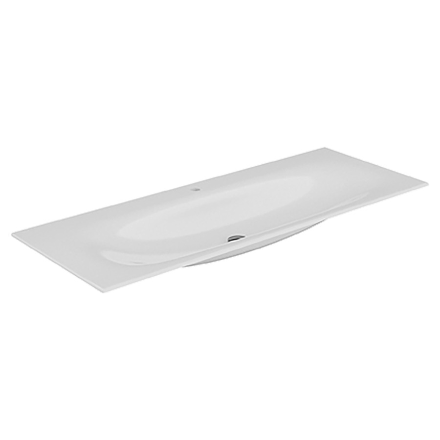 Lavabo EDITION 11
140,5 x 1,7 x 53,8 cm
céramique, système de vidage
et de trop-plein Clou
utilisable seulement avec
meuble sous lavabo