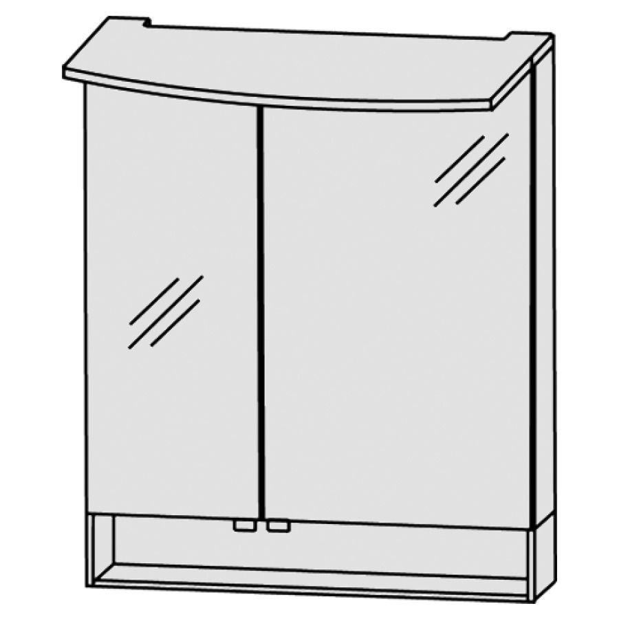 Armoire de toil. Laguna Wings petite salle de bain