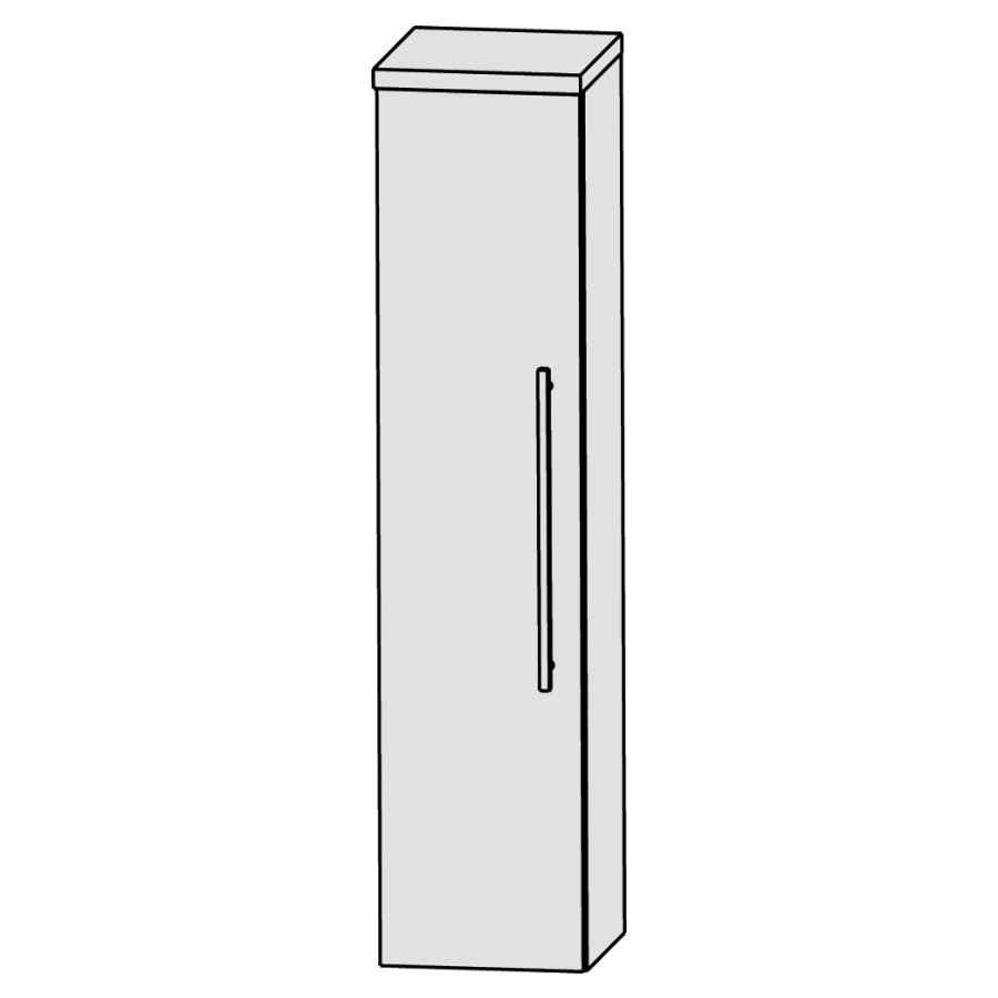 Armoire moyen LAGUNA
30 x 128 x 17-32 cm
armoire de tablette, 1 porte
charnières à gauche
SPECIFIER LE DIMENSION DU
PROFONDEUR