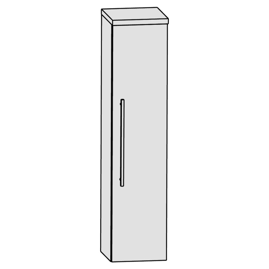 Armoire moyen LAGUNA
30 x 128 x 17-32 cm
armoire de tablette, 1 porte
charnières à droite
SPECIFIER LE DIMENSION DU
PROFONDEUR