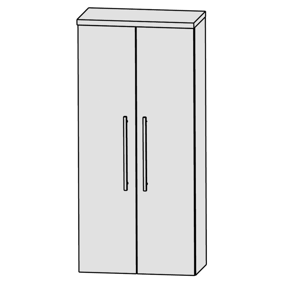 Armoire moyen LAGUNA
60 x 128 x 17-32 cm
armoire de tablette, 2 portes
SPECIFIER LE DIMENSION DU
PROFONDEUR