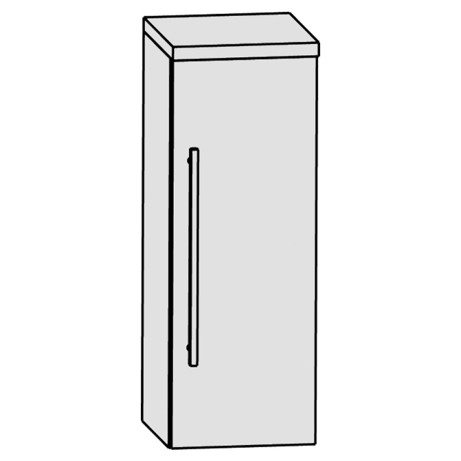 Armoire mi-haute LAGUNA
30 x 80 x 17-32 cm
armoire de tablette, 1 porte
charnières à droite
SPECIFIER LE DIMENSION DU
PROFONDEUR