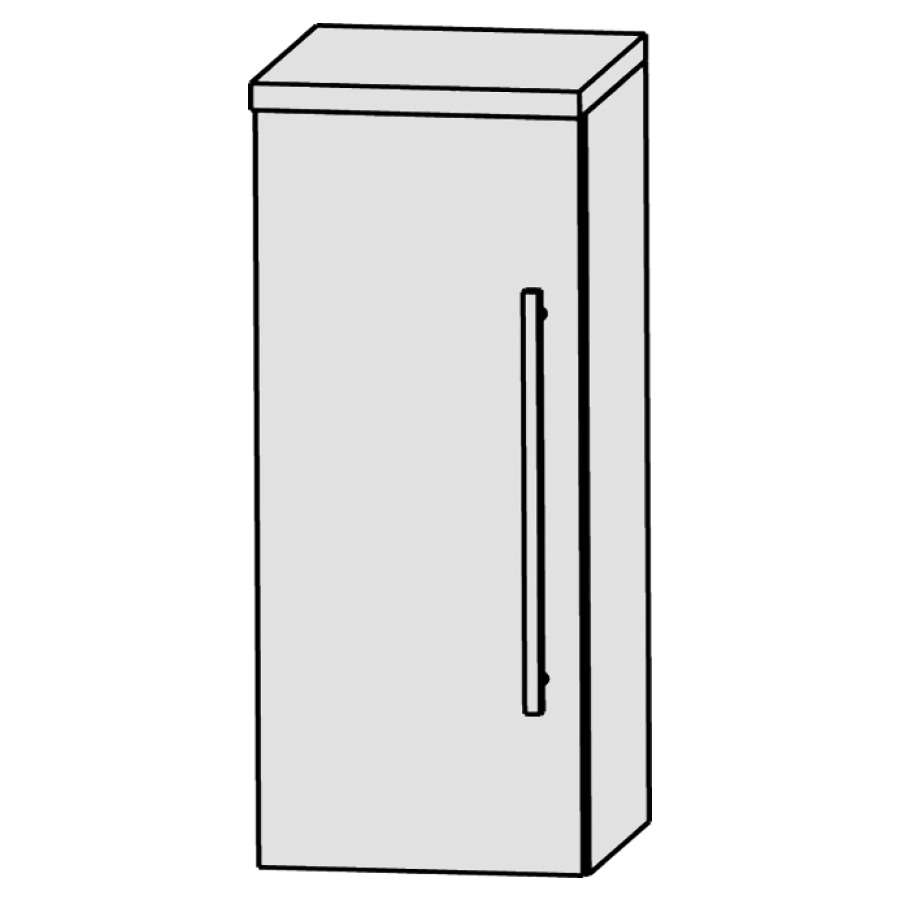 Armoire mi-haute LAGUNA
40 x 80 x 17-32 cm
armoire de tablette, 1 porte
charnières à gauche
SPECIFIER LE DIMENSION DU
PROFONDEUR