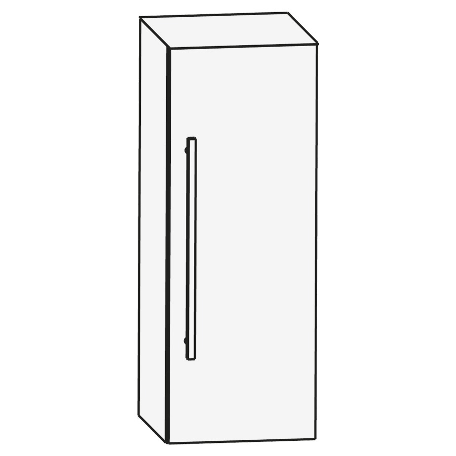 Armoire supérieure LAGUNA
30 x 64 x 15 cm
armoire de tablette, 1 porte
charnières à droite