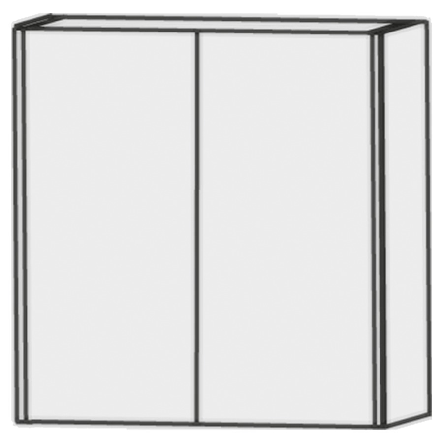 Armoire supérieure HIGH LINE
62 x 64 x 17,2 cm
armoire de tablette, 2 portes
1 tablette
