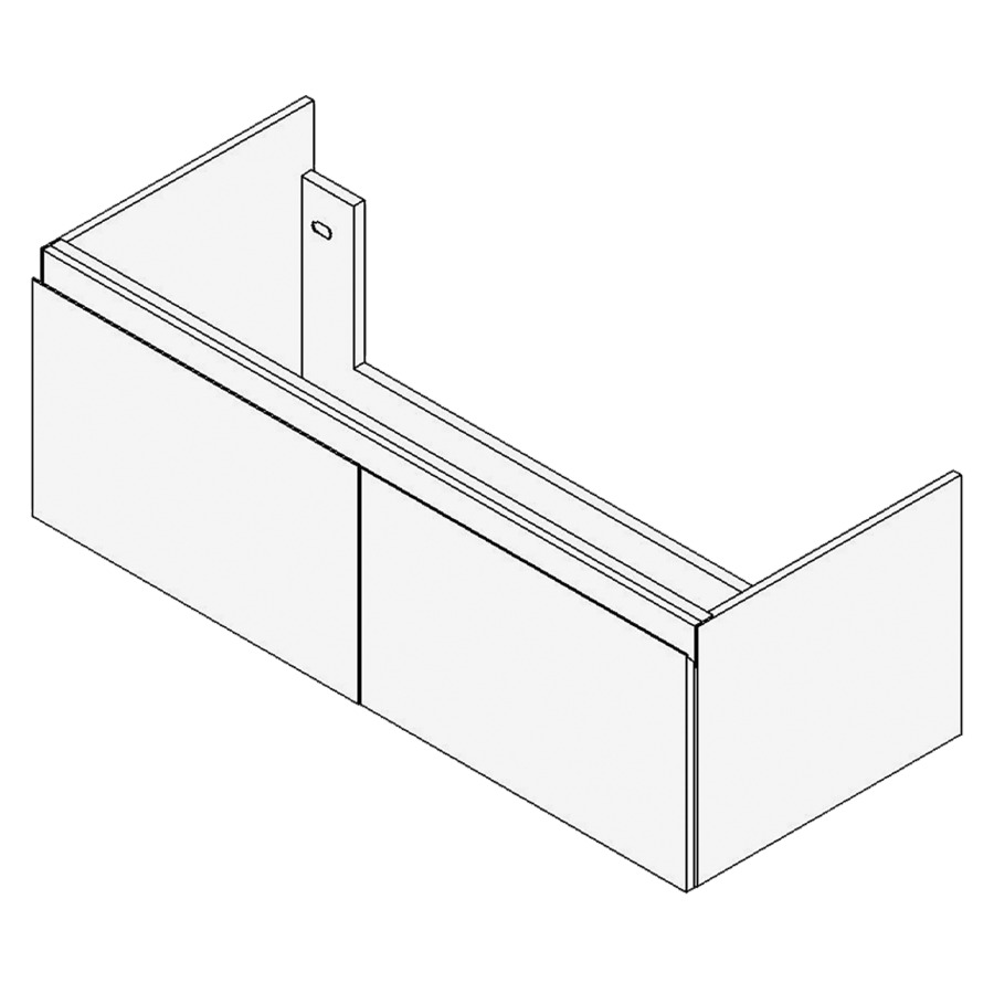 Élément inférieur  Falco
Largeur x Profondeur x Hauteur
fixé selon le lavabo
pour lavabo jusqu'à 110 cm
armoire de tablette, 2&nbsp;portes
1&nbsp;tablette, FABRICANT NUMÉRO
D'ARTICLE DU LAVABO À INDIQUER 
LORS DE LA COMMANDE