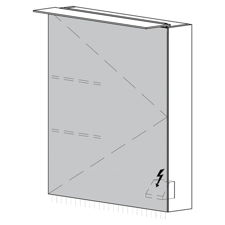 Armoire de toilette Glacier AP