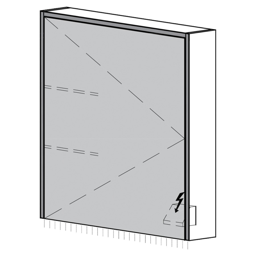 Armoire de toilette Trina UP