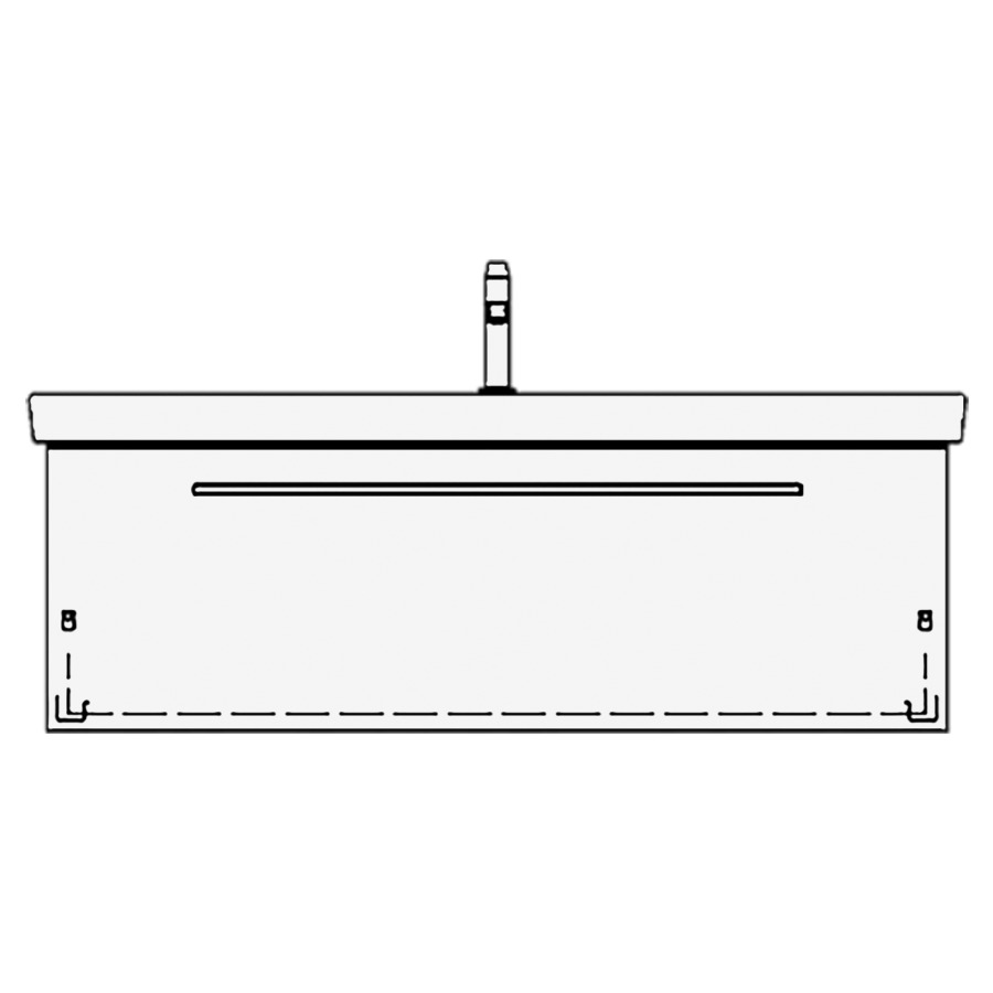 Élément inférieur
SUBWAY 2 ASINO
125,0 x 46,0 x 44,0 cm
pour lavabo Subway 2.0 130 cm
avec 1 robinet, élément
à 1 tiroir