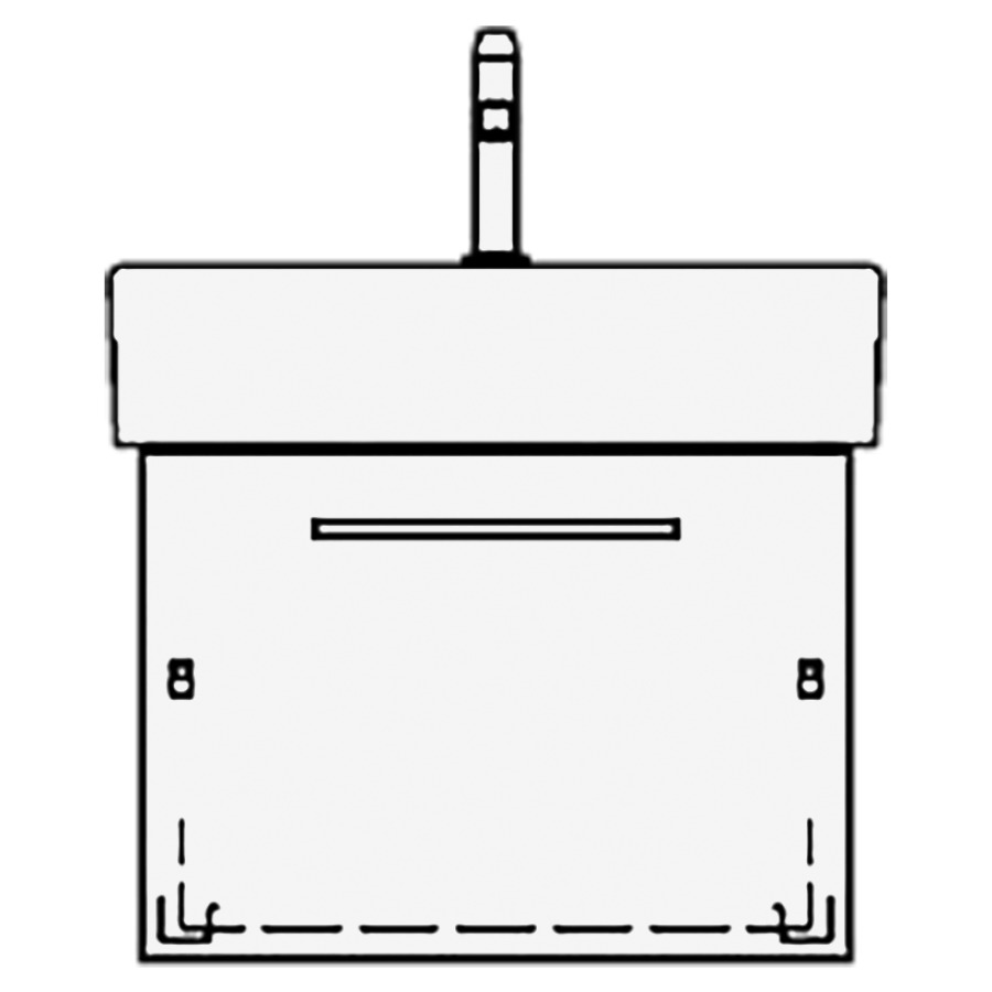 Elém. infér. LIVING CITY RANA
56,0 x 40,0 x 44,0 cm
pour lavabo Living City 60 cm
élément à 1 tiroir