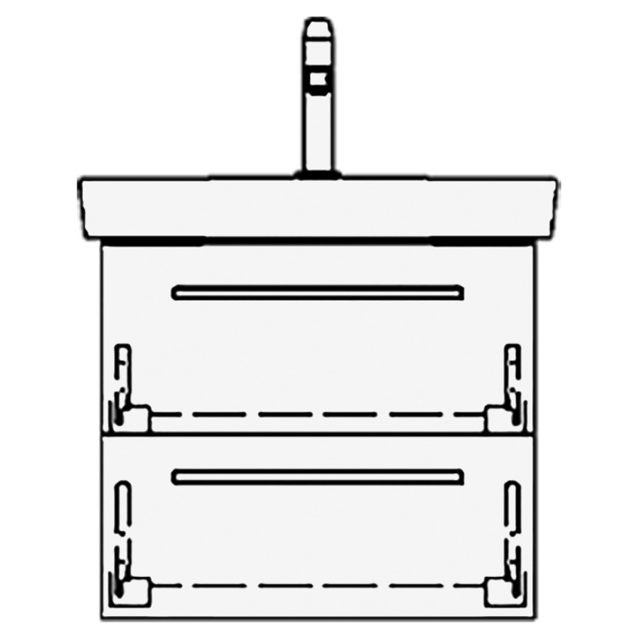 Élément inférieur
SUBWAY 2 RANA
50,0 x 44,0 x 40,0 cm
pour lavabo Subway 2.0 55 cm
élément à 2 tiroirs