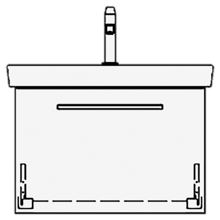 Élément inférieur
SUBWAY 2 RANA
60,0 x 40,0 x 43,5 cm
pour lavabo Subway 2.0 65 cm
élément à 1 tiroir