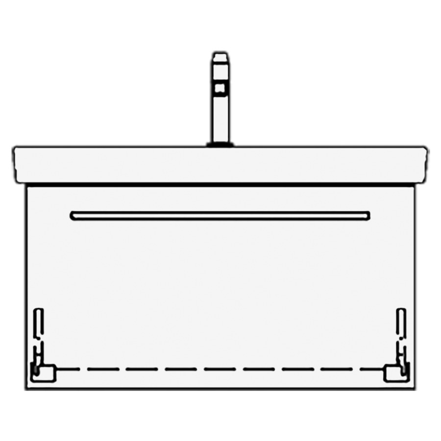 Élément inférieur
SUBWAY 2 RANA
75,0 x 40,0 x 43,5 cm
pour lavabo Subway 2.0 80 cm
élément à 1 tiroir