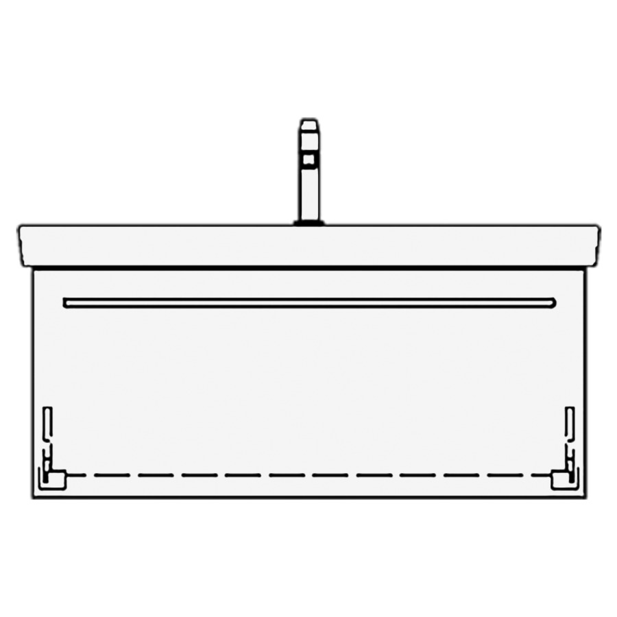 Élément inférieur
SUBWAY 2 RANA
95,0 x 40,0 x 43,5 cm
pour lavabo Subway 2.0 100 cm
élément à 1 tiroir