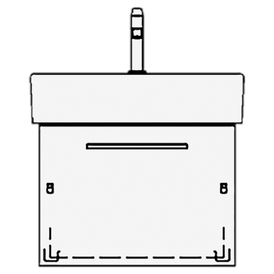 Élément inférieur
MEMENTO/2.0 RANA
55,0 x 40,0 x 39,0 cm
pour lavabo Memento 60 cm
élément à 1 tiroir