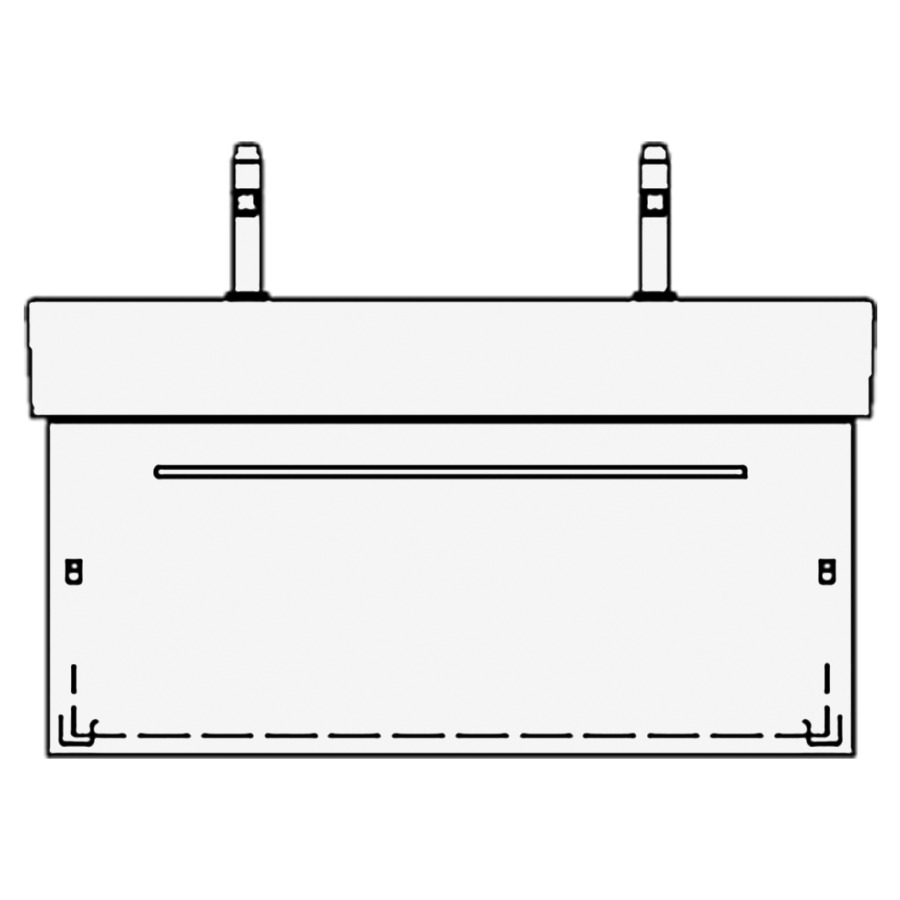 Élément inférieur
MEMENTO/2.0 RANA
94,0 x 40,0 x 44,0 cm
pour lavabo Memento 100 cm
avec 2 robinets
élément à 1 tiroir