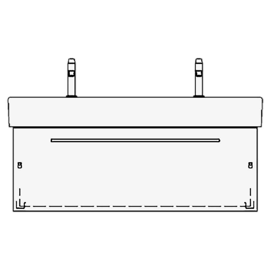 Élément inférieur
MEMENTO/2.0 RANA
114,0 x 40,0 x 44,0 cm
pour lavabo Memento 120 cm
avec 2 robinets
élément à 1 tiroir