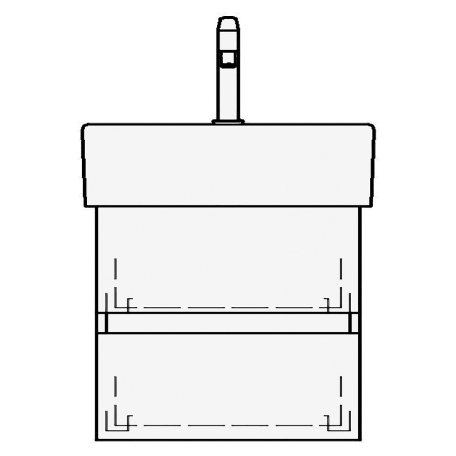 Élément inférieur LIVING CITY
TORO, 46,0 x 40,0 x 44,0 cm
pour lavabo Living City 50 cm
élément à 2 tiroirs
