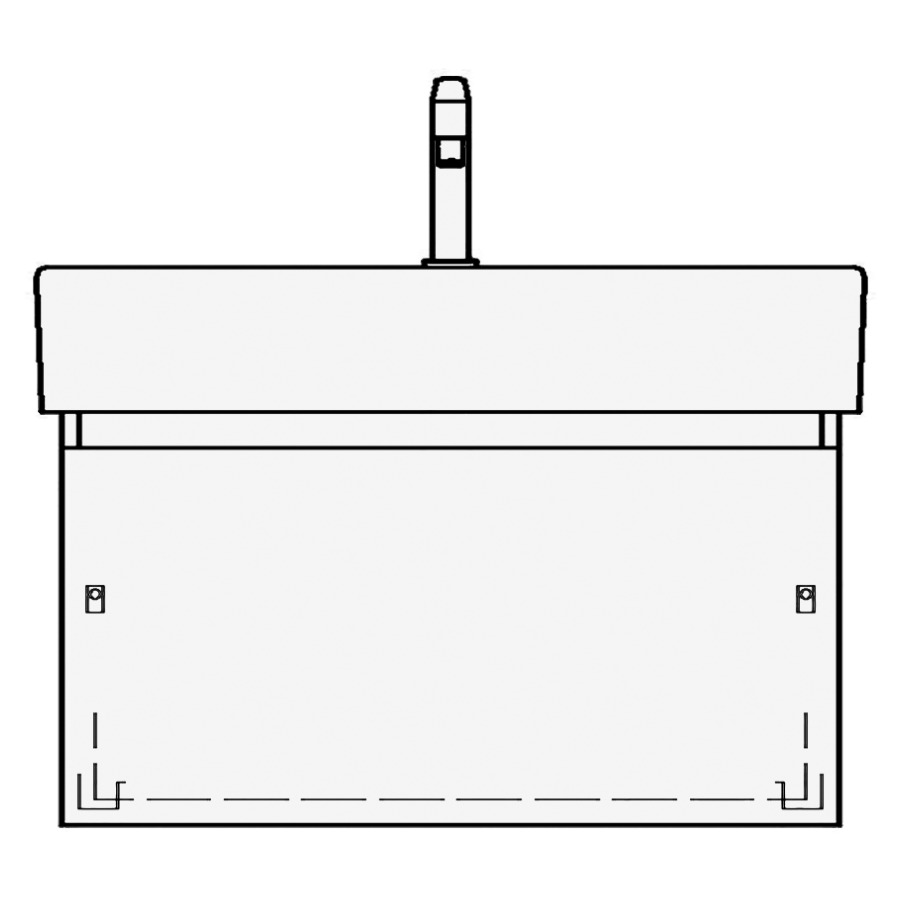Élément inférieur LIVING CITY
TORO, 76,0 x 40,0 x 44,0 cm
pour lavabo Living City 80 cm
élément à 1 tiroir