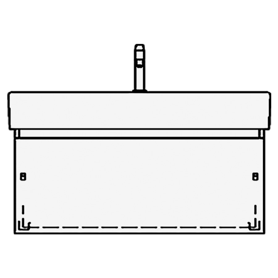 Élément inférieur
MEMENTO/2.0 TORO
94,0 x 40,0 x 44,0 cm
pour lavabo Memento/2.0 100 cm
avec 1 robinet
élément à 1 tiroir