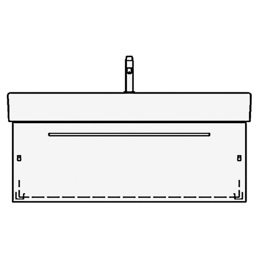 Élément inférieur
MEMENTO/2.0 TORO
114,0 x 40,0 x 44,0 cm
pour lavabo Memento/2.0 120 cm
avec 1 robinet
élément à 1 tiroir