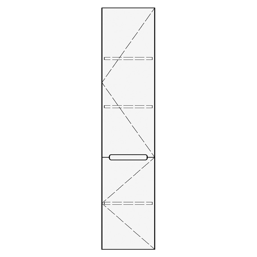 Armoire haute LORO
30-50 x 140-180 x 30-40 cm
armoire de tablette, 2 portes
charnières à droite, avec
tablette, MASSE À L'EXTÉRIEUR
SELON PRISE MESURE