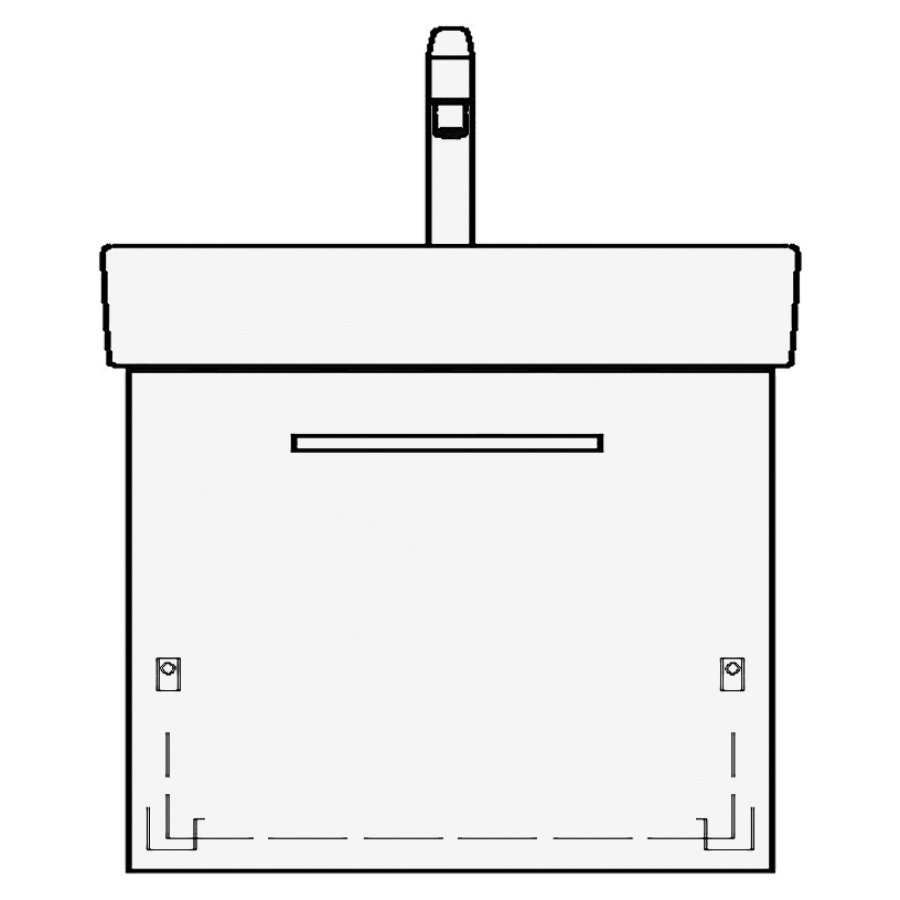 Élément inférieur MODERNA R
ASINO
55,0 x 45,0 x 38,0 cm
pour lavabo Moderna R 62 cm
élément à 1 tiroir