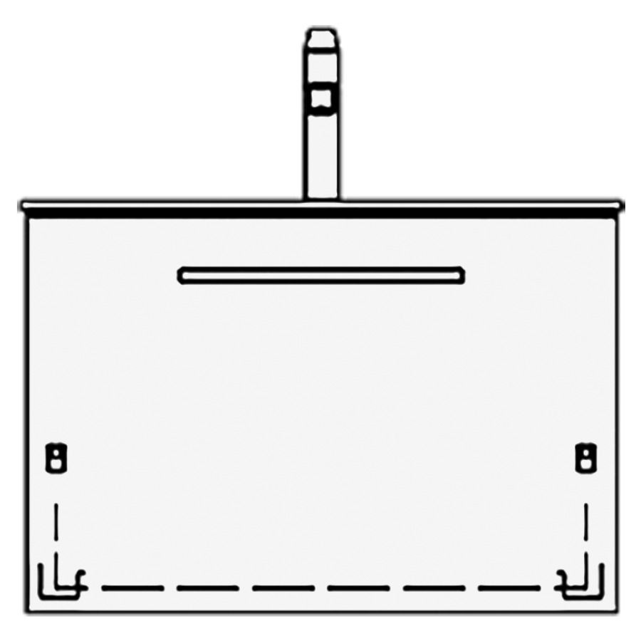 Élément inférieur VIVA TORO
59,0 x 46,0 x 47,0 cm
pour lavabo Viva 60 cm
élément à 1 tiroir