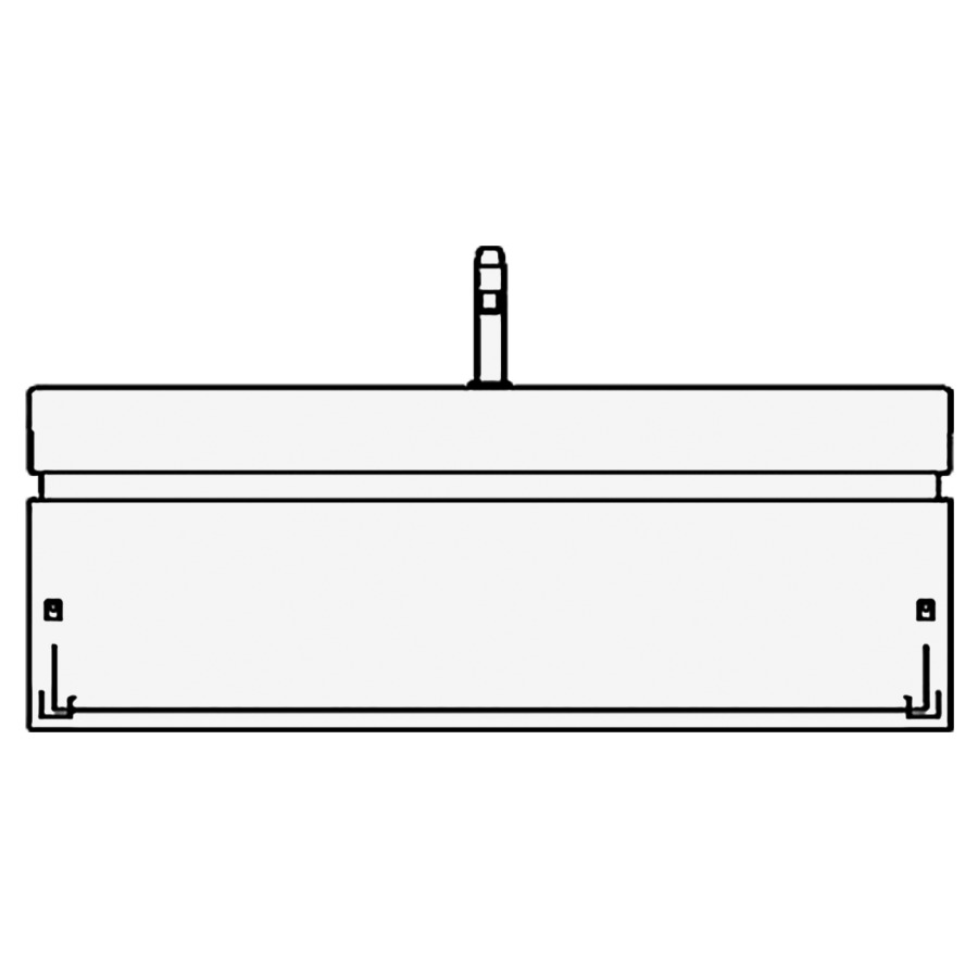 Élément inférieur PALACE-AIDA
120,0 x 33,5 x 37,0 cm
pour lavabo Palace 120 cm
élément à 1 tiroir