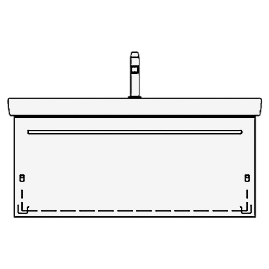 Élément inférieur
SUBWAY 2 TORO
95,0 x 46,0 x 44,0 cm
pour lavabo Subway 2.0 100 cm
élément à 1 tiroir