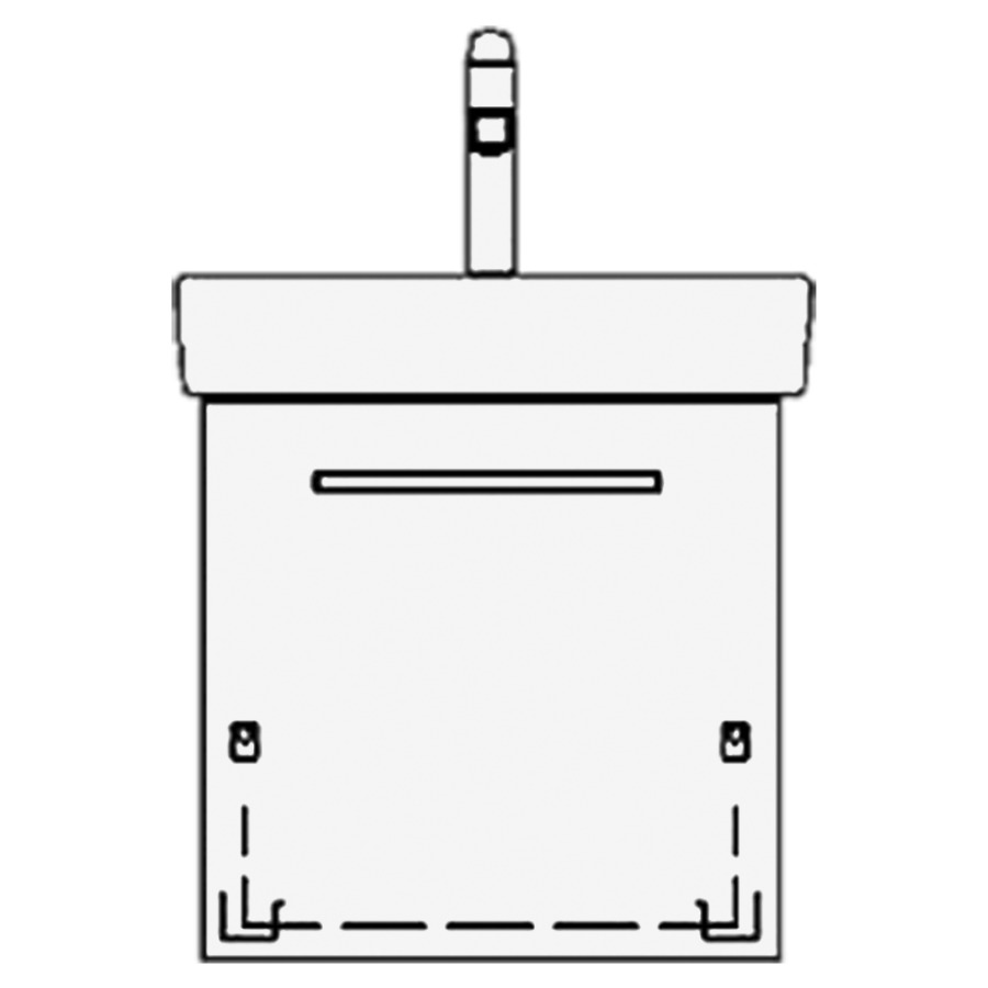 Élément inférieur PRO S TORO
41,0 x 44,0 x 32,0 cm
pour lavabo Pro S 45 cm
élément à 1 tiroir