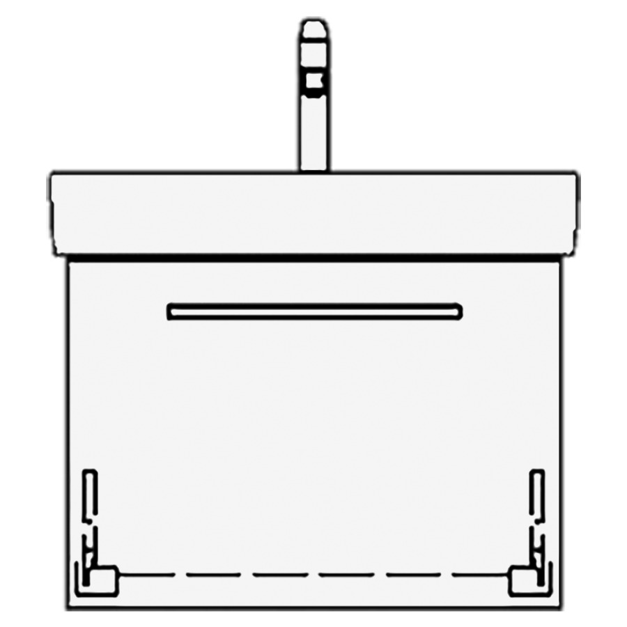Élément inférieur PRO S RANA
56,0 x 40,0 x 43,5 cm
pour lavabo Pro S 60 cm
élément à 1 tiroir