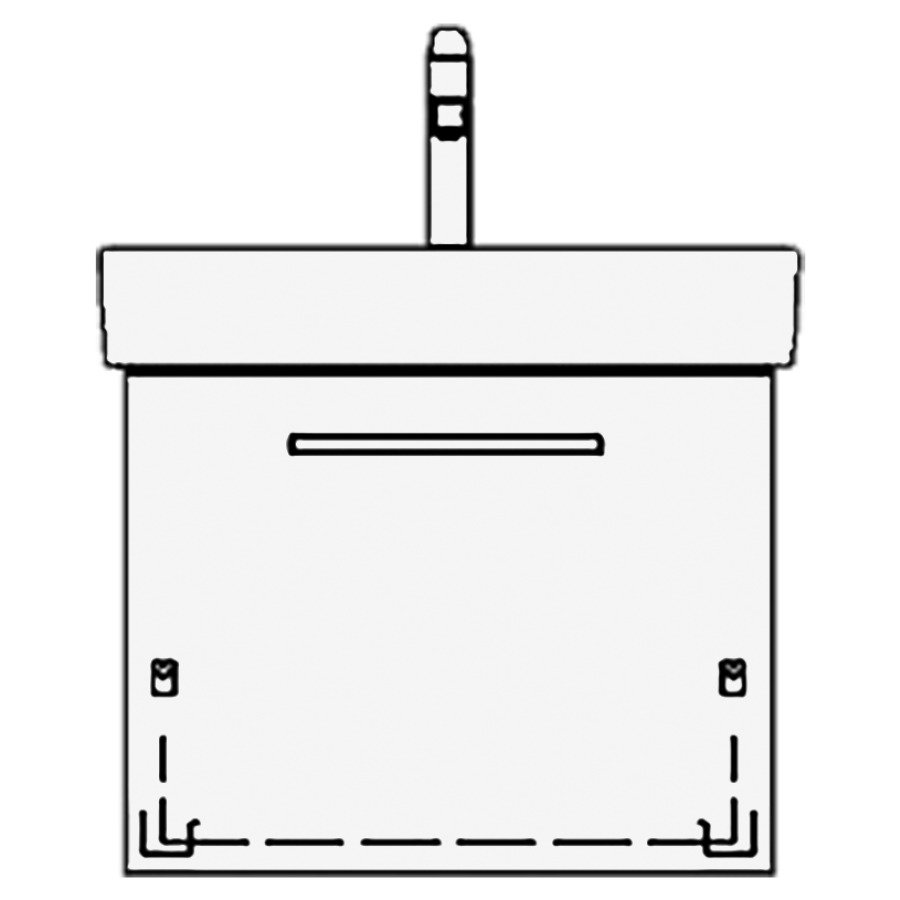 Élément inférieur PRO S ASINO
51,0 x 44,0 x 44,0 cm
pour lavabo Pro S 55 cm
élément à 1 tiroir