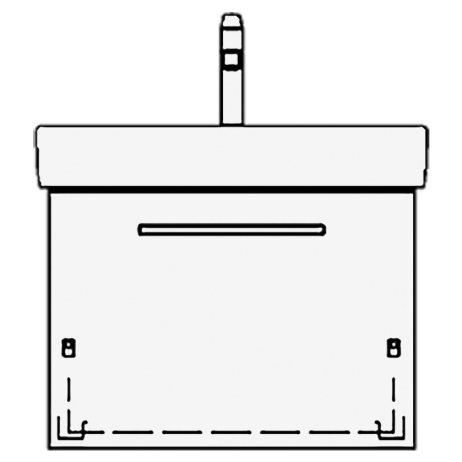 Élément inférieur PRO S ASINO
56,0 x 44,0 x 44,0 cm
pour lavabo Pro S 60 cm
élément à 1 tiroir