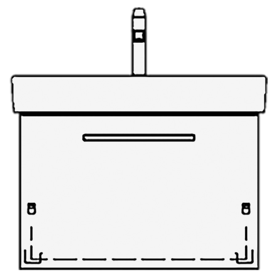 Élément inférieur PRO S ASINO
61,0 x 44,0 x 44,0 cm
pour lavabo Pro S 65 cm
élément à 1 tiroir