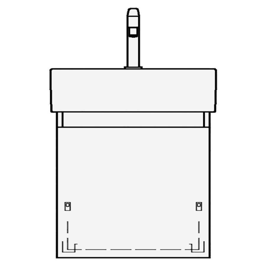 Élément inférieur STRADA TORO
46,0 x 44,0 x 40,0 cm
pour lavabo Strada 50 cm
élément à 1 tiroir