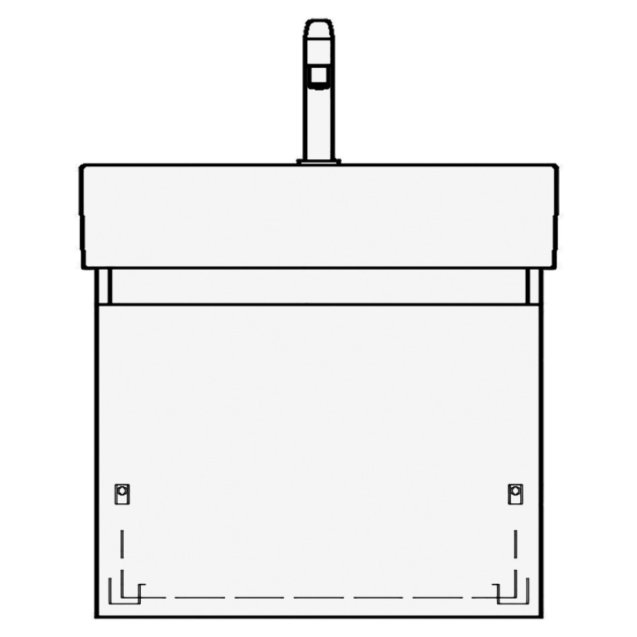 Élément inférieur STRADA TORO
57,0 x 44,0 x 40,0 cm
pour lavabo Strada 60 cm
élément à 1 tiroir