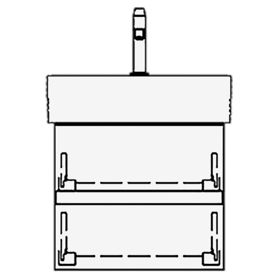 Élément inférieur STRADA GATTO
46,0 x 40,0 x 40,0 cm
pour lavabo Strada 50 cm
élément à 2 tiroirs