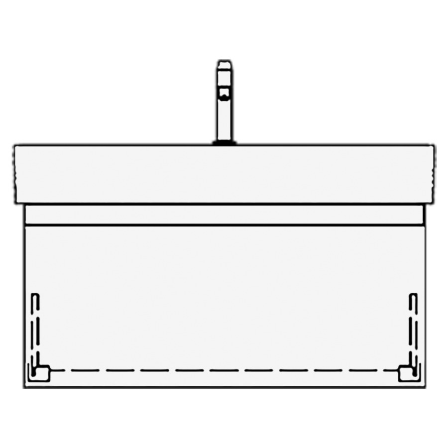 Élément inférieur STRADA GATTO
87,0 x 40,0 x 40,0 cm
pour lavabo Strada 91 cm
élément à 1 tiroir