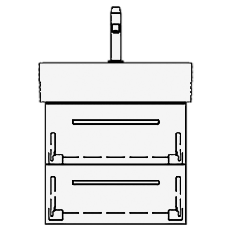 Élément inférieur STRADA RANA
46,0 x 40,0 x 40,0 cm
pour lavabo Strada 50 cm
élément à 2 tiroirs