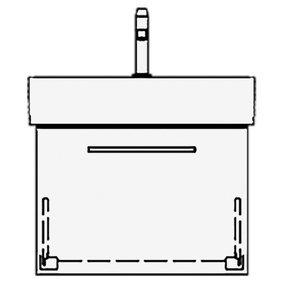 Élément inférieur STRADA RANA
57,0 x 40,0 x 40,0 cm
pour lavabo Strada 60 cm
élément à 1 tiroir