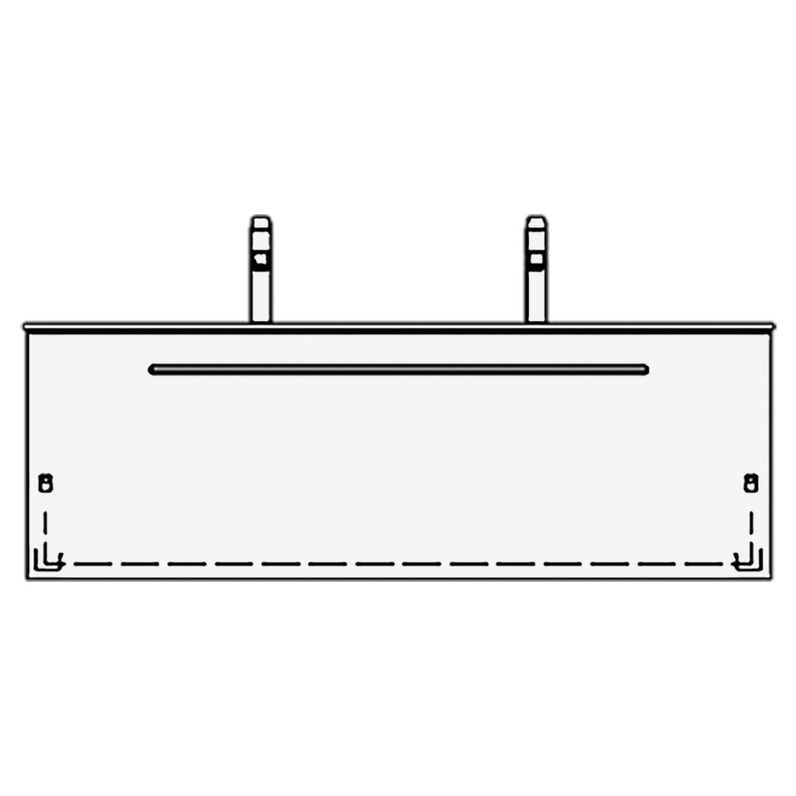 Élément inférieur STUDIO TORO
119,0 x 44,0 x 47,0 cm
pour lavabo Studio 120 cm
avec 2 robinets
élément à 1 tiroir