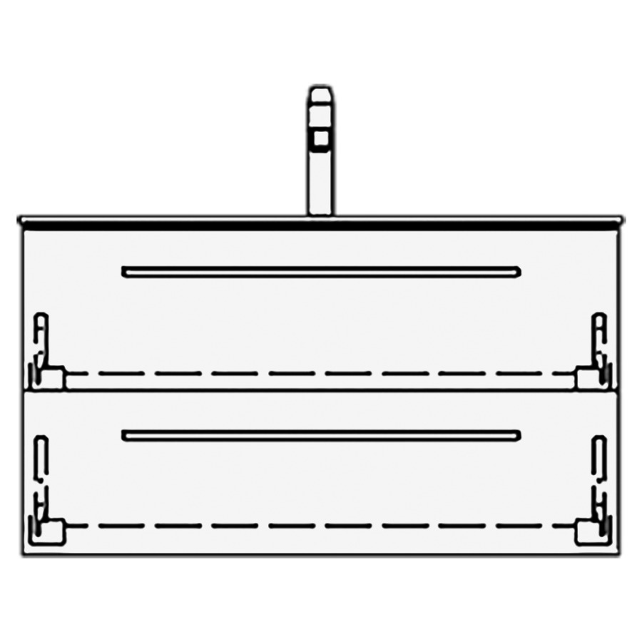 Élément inférieur STUDIO RANA
79,0 x 44,0 x 47,0 cm
pour lavabo Studio 80 cm
élément à 2 tiroirs