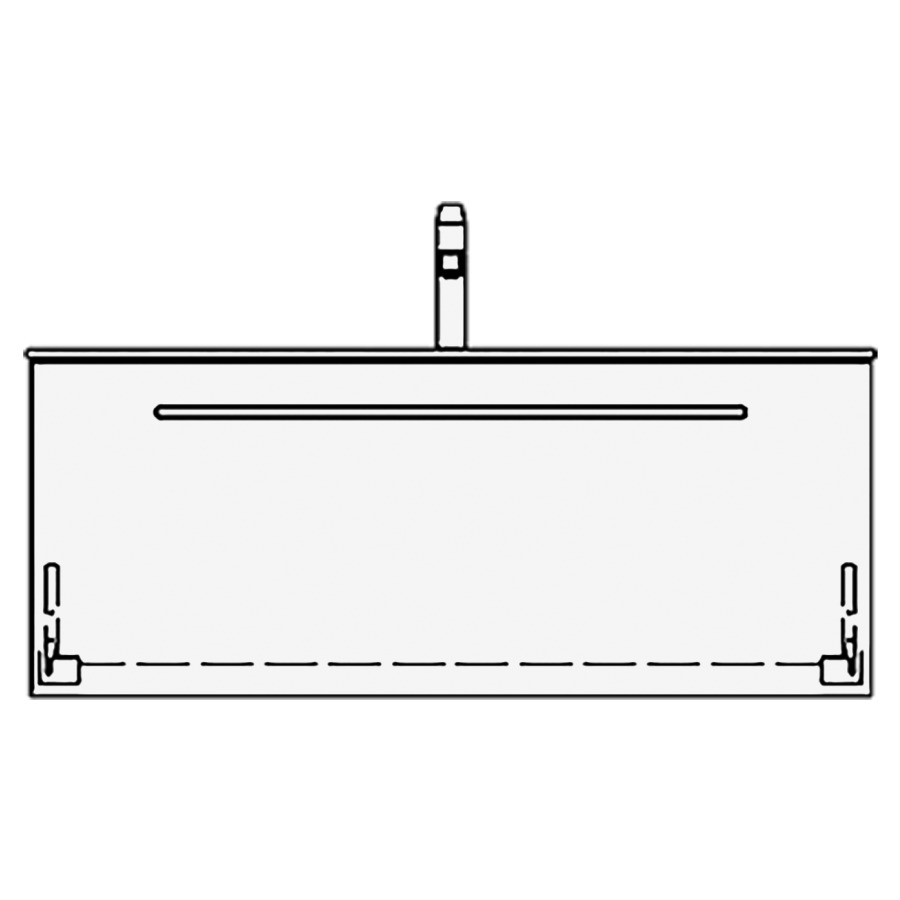Élément inférieur STUDIO RANA
99,0 x 40,0 x 47,0 cm
pour lavabo Studio 100 cm
élément à 1 tiroir