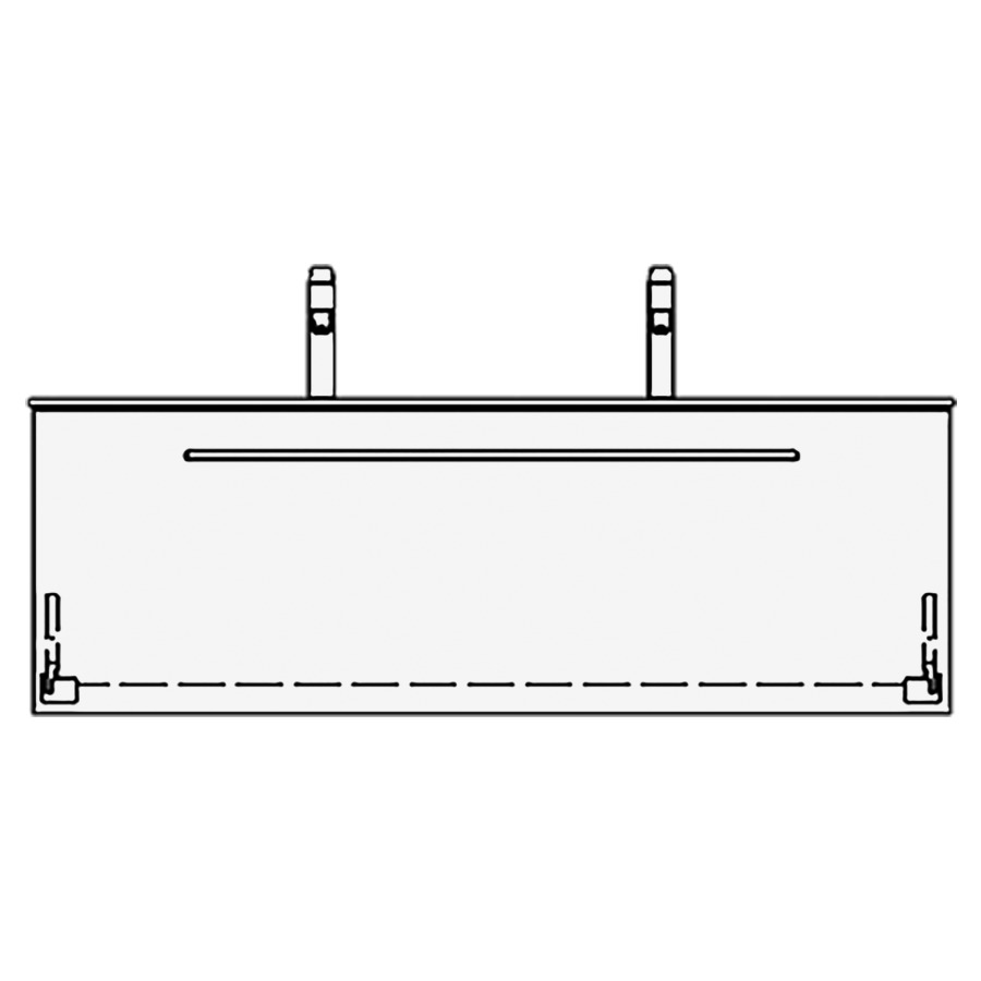 Élément inférieur STUDIO RANA
119,0 x 40,0 x 47,0 cm
pour lavabo Studio 120 cm
avec 2 robinets
élément à 1 tiroir